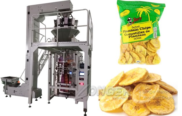 Multihead Weigher Packing Machine For Plantain Chips Manufacturers