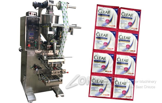Automatic Shampoo Sachet Packing Filling Machine For Sale