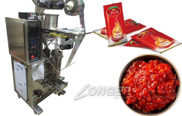 Vertical Automatic Chili Sauce Pouch Packing Machine Price