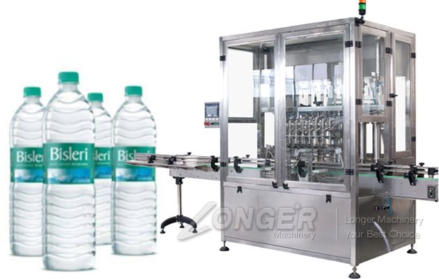 24 BPM Automatic Mineral Water Glass Bottle Filling Machine