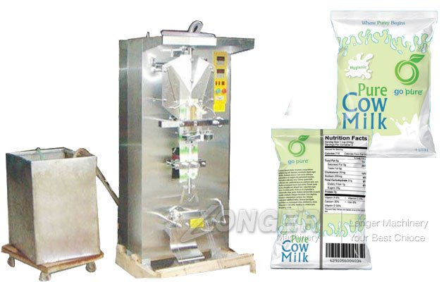 Automatic Aseptic Milk Pouch Filling Machine With High Speed