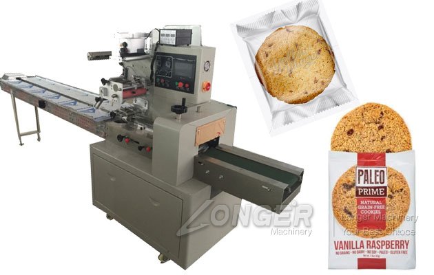Commercial Individual Horizontal Cookie Packaging Machine For Sale