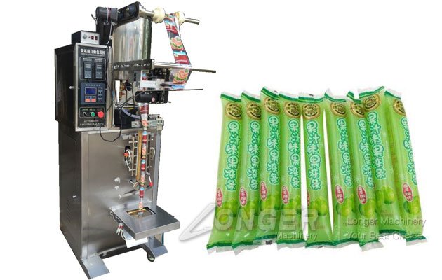 Industrial Automatic Ice Lolly Jelly Stick Filling Packing Machine