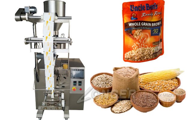 Fully Automatic Vertical Food Rice Grain Packing Machine 