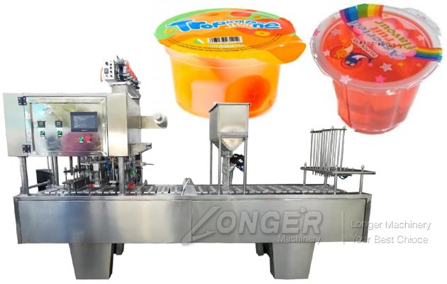 Jelly Cup Filling Sealing Machine