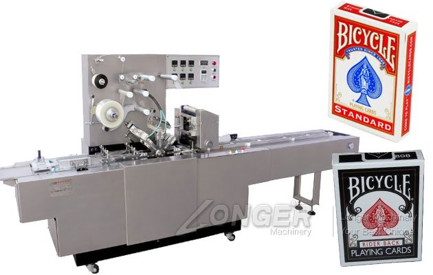 Playing Cards Cellophane Wrapping Machine