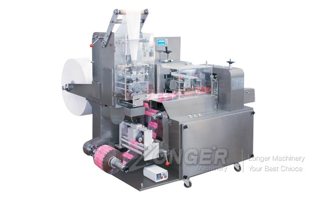 Single Wet Tissue Packing Machine