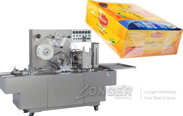 <b>High Speed Automatic Perfume Box Cellophane Wrapping Machine </b>