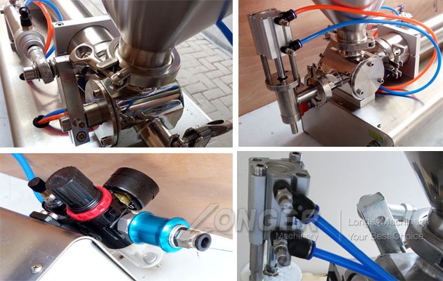 Manual Peanut Butter Bottle Filling Machine