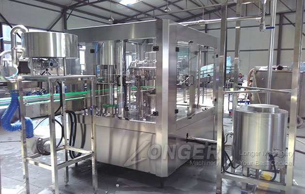 Glass Bottle Filling Machine