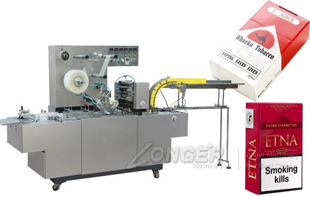 300A Automatic Tobacco Cigarette Box Over Wrapping Machine